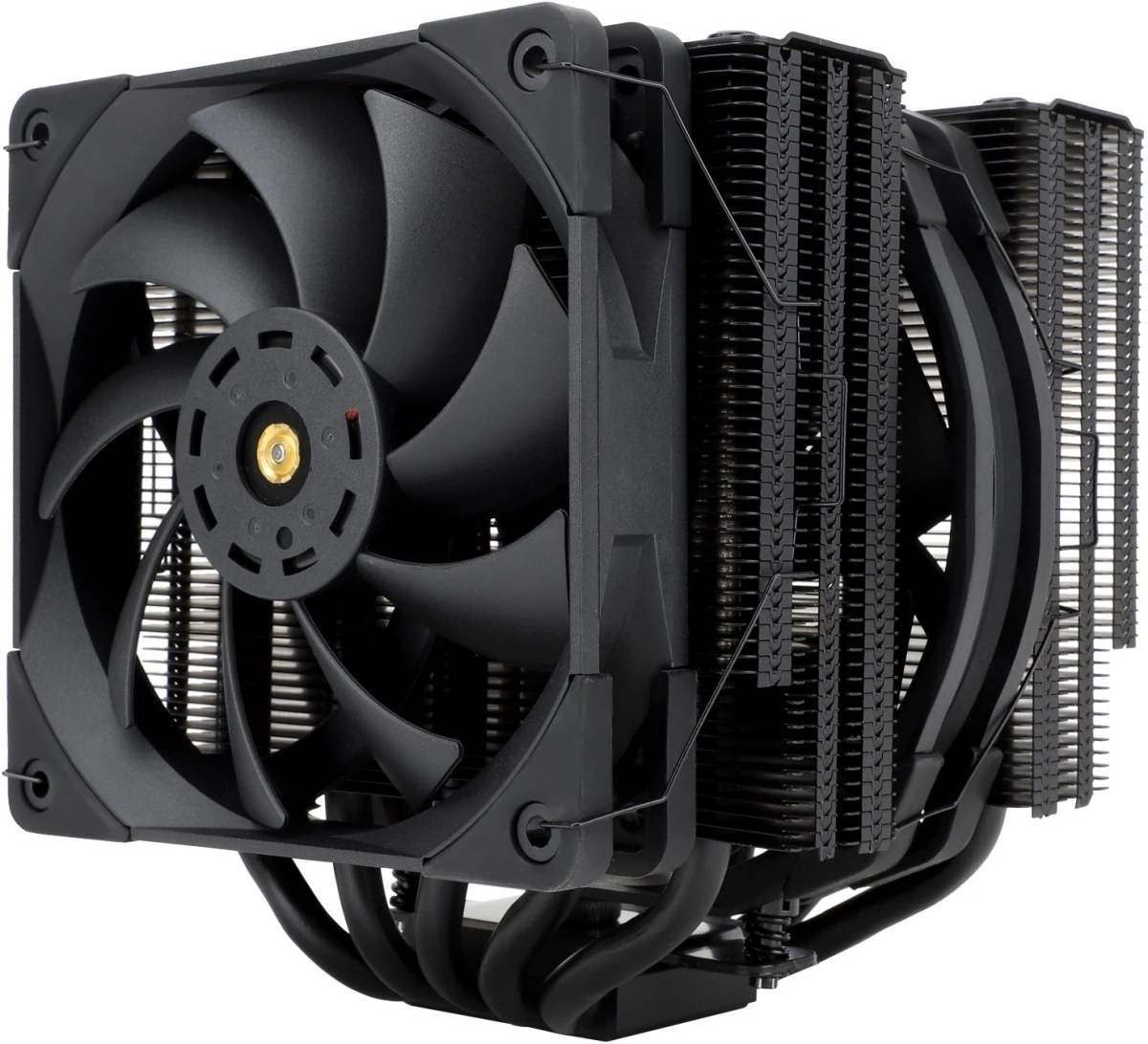 Охладител за процесор Thermalright CPU Cooler Frost Commander 140 Black, Dual Tower - LGA1851-LGA1700на ниска цена с бърза доставка - BestPC.BG