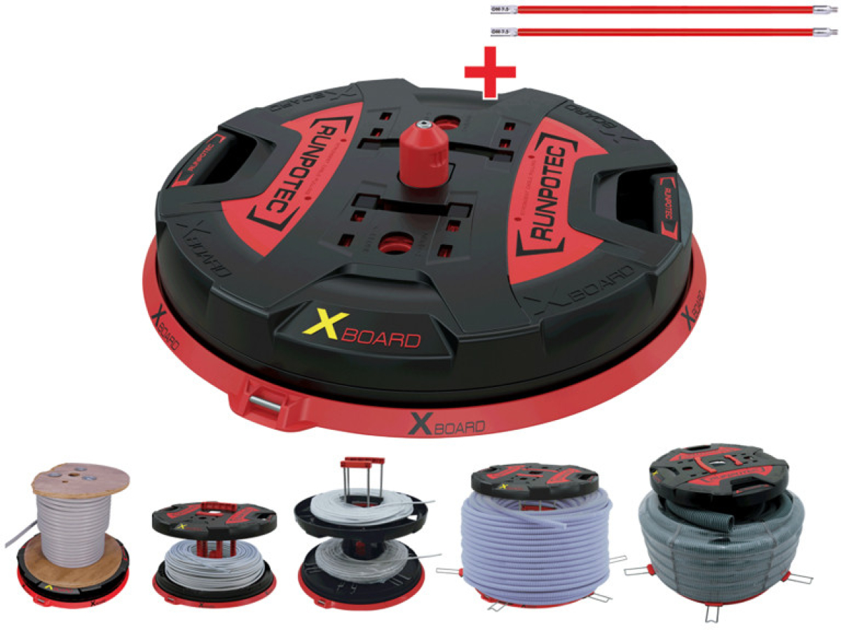 Инструмент/Тестер Комплект уред за развиване на кабели X BOARD XB 500 + 2 бр. RUNPOSTICKS червенина ниска цена с бърза доставка - BestPC.BG