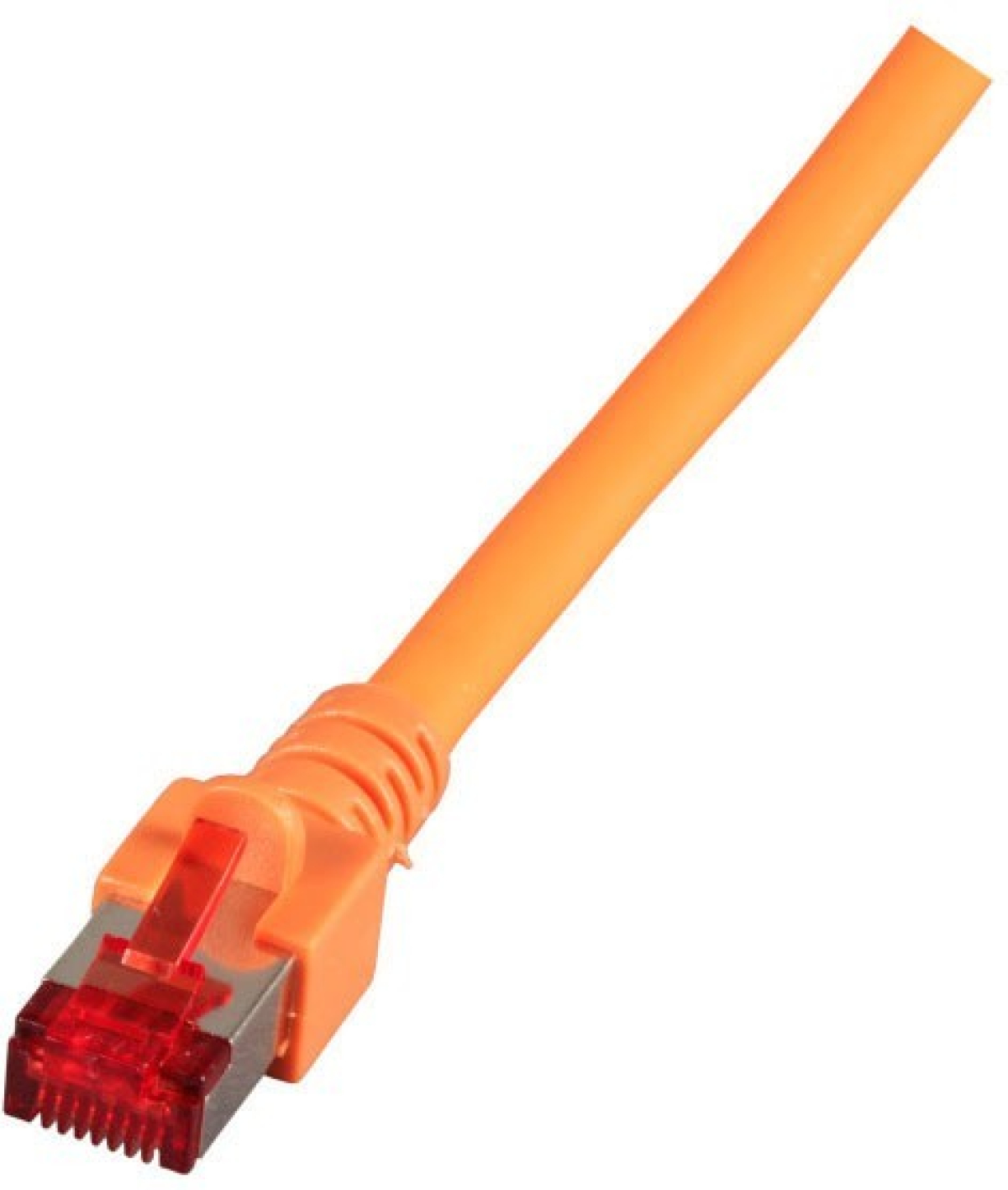 RJ45 пач корда категория 6, S-FTP LSZH, оранжева, EFBна ниска цена с бърза доставка - BestPC.BG