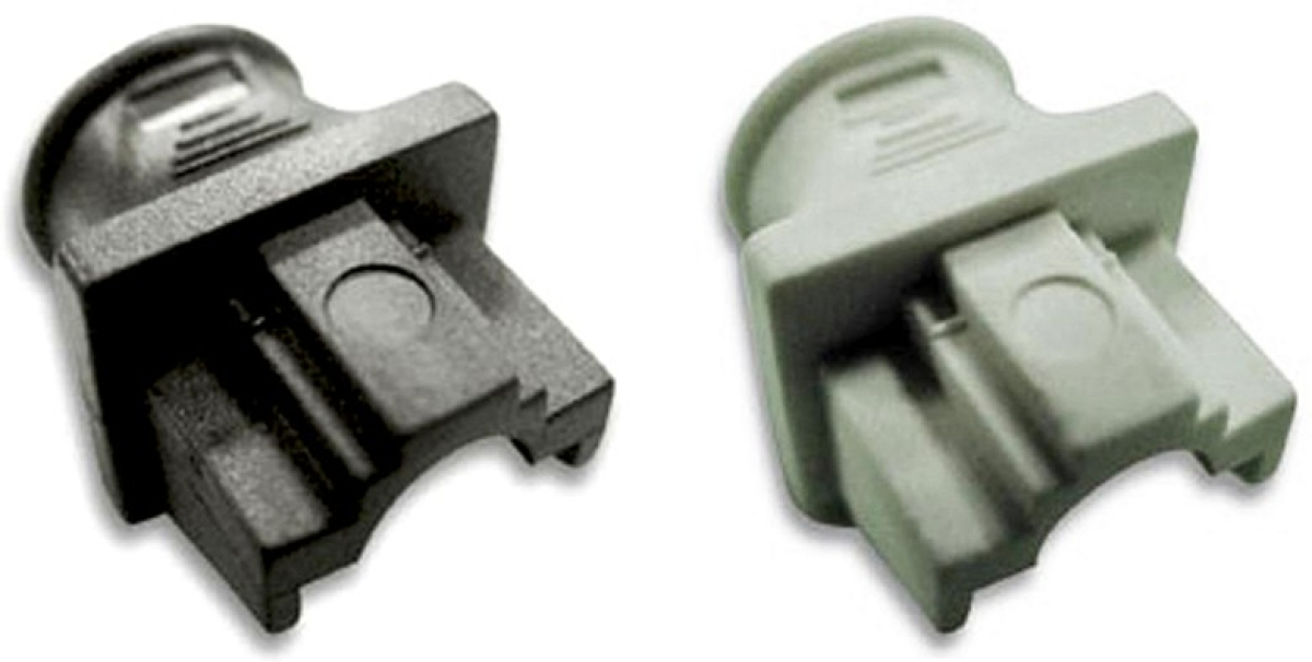 Конектор / букса RJ45 кийстон жакове за защита от прах, 2 цвятана ниска цена с бърза доставка - BestPC.BG