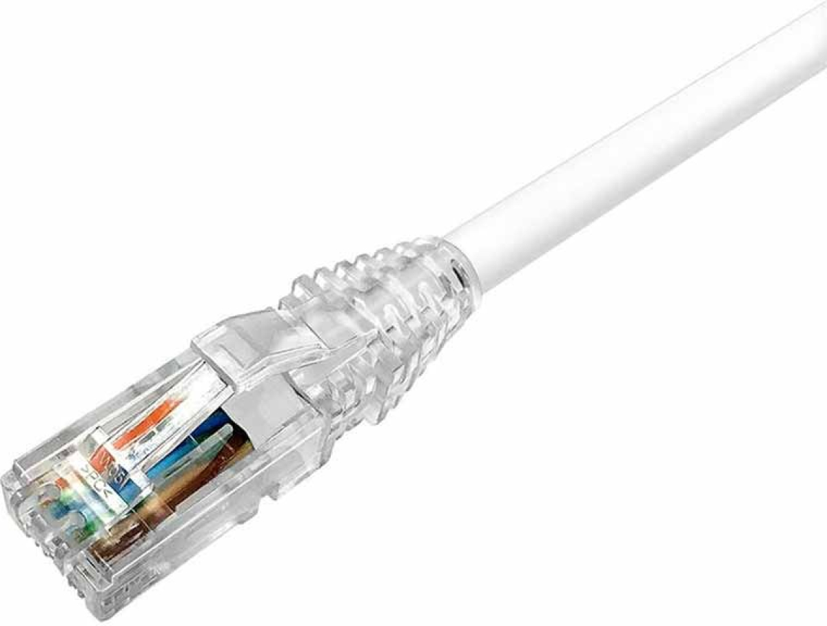 RJ45 пач корда категория 5e, UTP LSZH, бяла, NETCONNECT® на ниска цена с бърза доставка - BestPC.BG