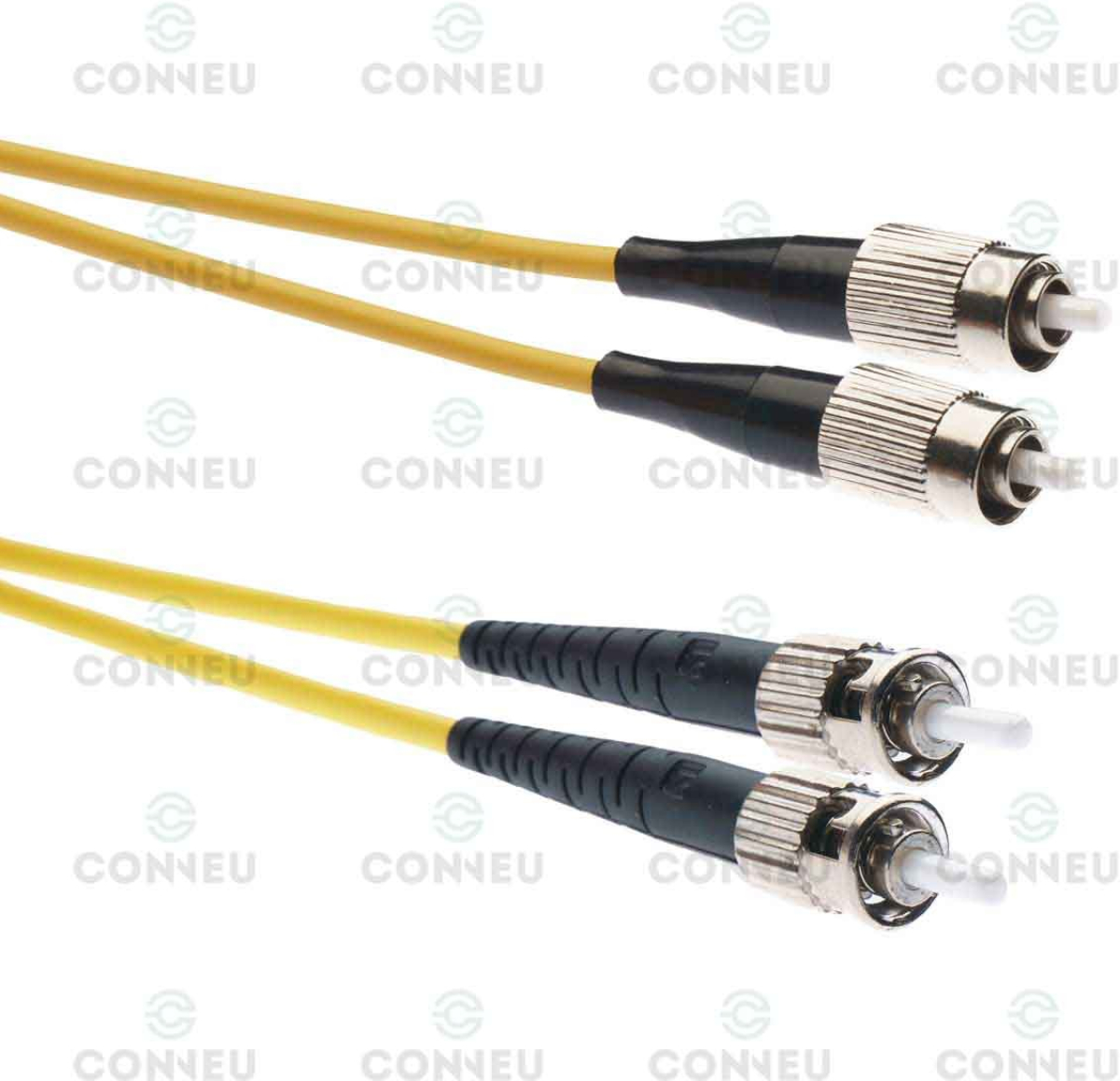 Оптична пач корда FC-UPC-ST-UPC, дуплекс, сингъл мод OS2, 3 мм оптичен пач кабел — 5 метрана ниска цена с бърза доставка - BestPC.BG