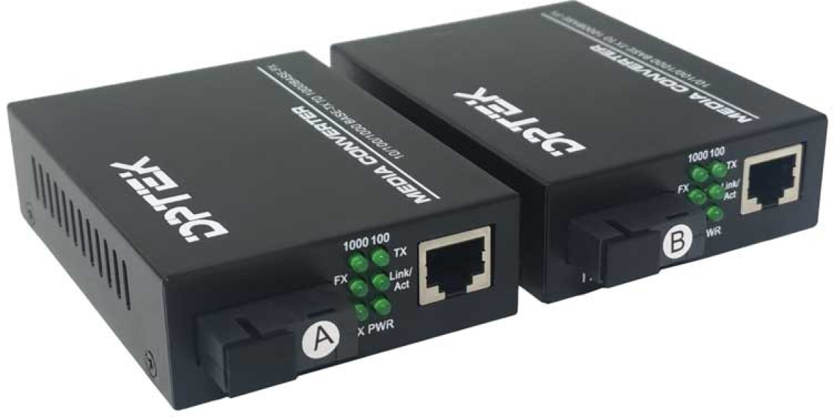 Медиа конвертор по едно влакно 20 км 1310 nm, Gigabit, LFPна ниска цена с бърза доставка - BestPC.BG