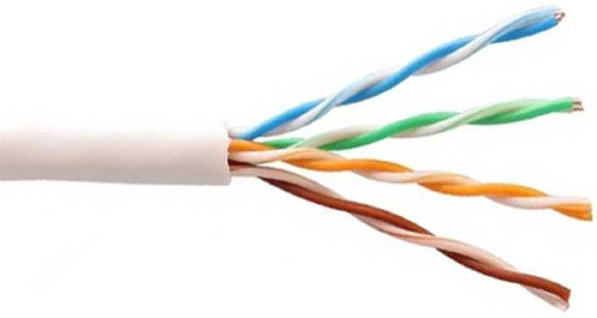 Инсталационен LAN кабел U-UTP Cat. 5e кабел, 0.5 CCA, 100 метрана ниска цена с бърза доставка - BestPC.BG