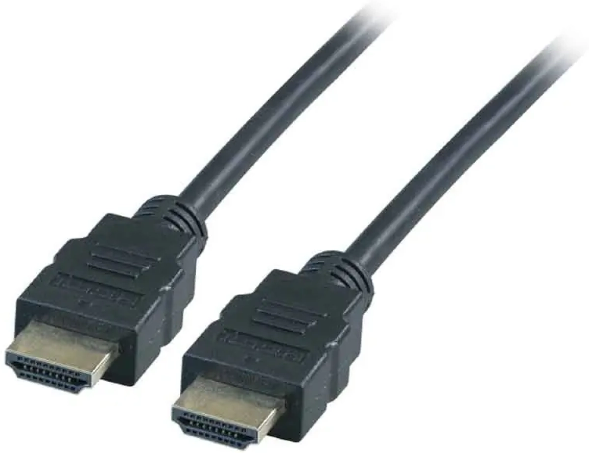 HighSpeed HDMI кабел 4K30Hz, конектори A-A, черен — 0.50 метрана ниска цена с бърза доставка - BestPC.BG