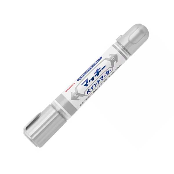 Zebra Перманентен маркер Mckie Extra Bold, двоен, 2-8 mm, сребристна ниска цена с бърза доставка - BestPC.BG