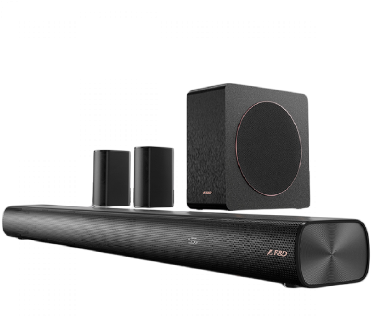Озвучителна система F&D HT-500DA 5.1 безжичен саундбар, Atmos/Dolby; HT-500DAна ниска цена с бърза доставка - BestPC.BG