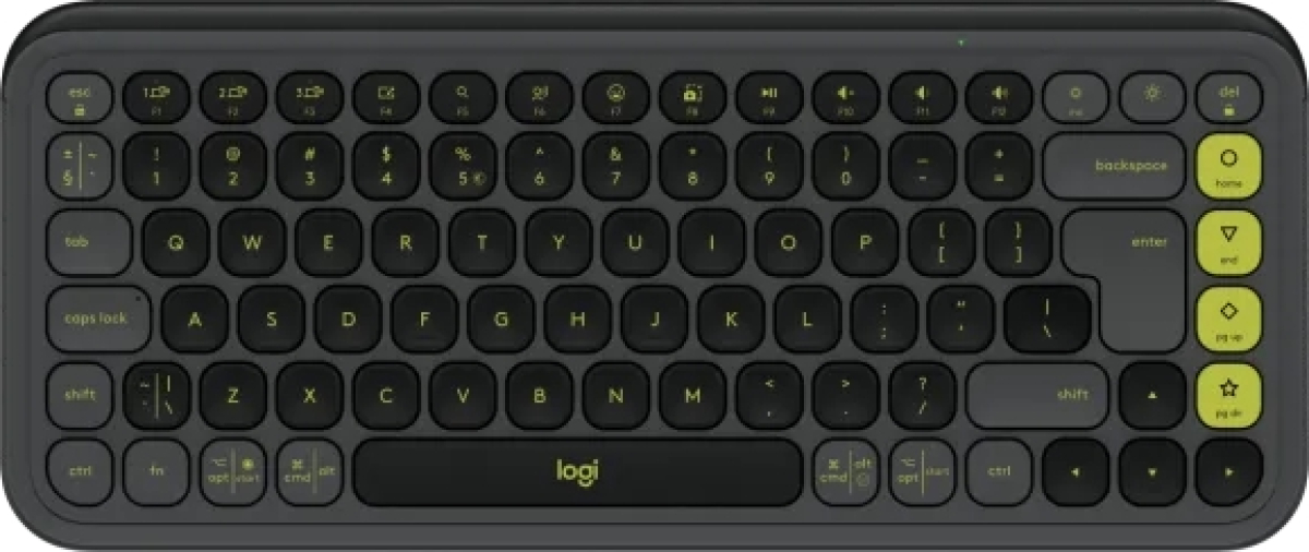 Клавиатура Logitech Pop Icon Keys - Grahite - US INT'L - BT - N-A - INTNL-973на ниска цена с бърза доставка - BestPC.BG