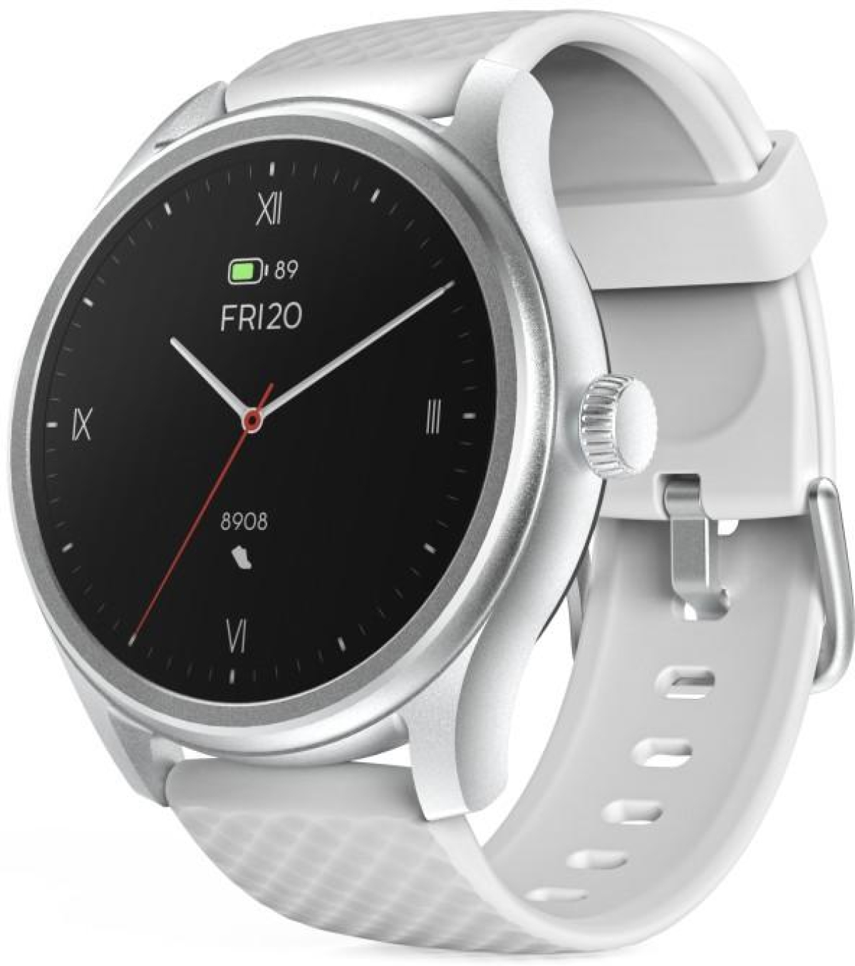 Смарт часовник HAMA 5010, Кръгъл, Водоустойчив, 1.38, 178617,Бял/Сребристна ниска цена с бърза доставка - BestPC.BG