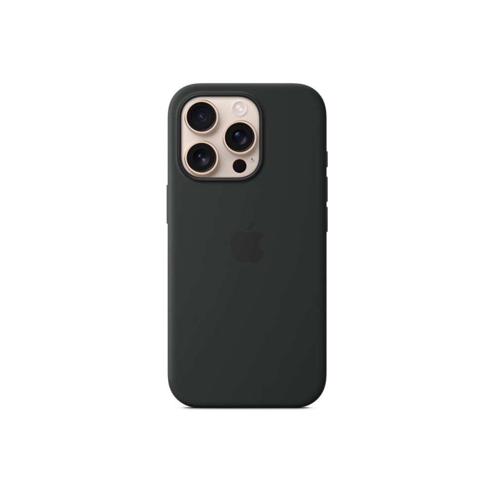 Калъф за смартфон Apple iPhone 16 Pro Silicone Case with MagSafe, Черенна ниска цена с бърза доставка - BestPC.BG