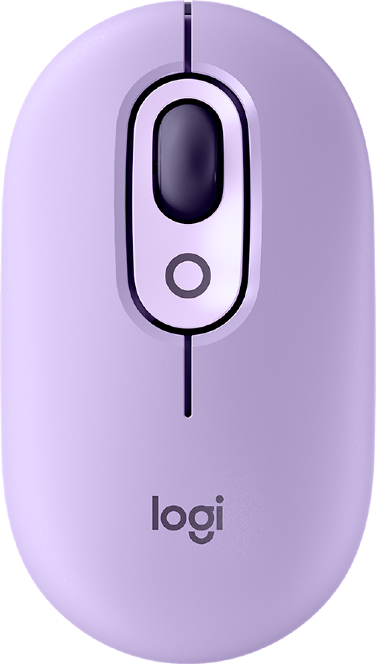 Мишка LOGITECH POP with emoji - BT - 4000 dpi - Лилавона ниска цена с бърза доставка - BestPC.BG