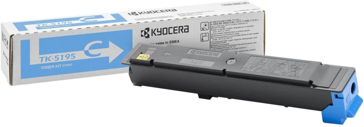 Тонер касета Kyocera TK-5195C, синяна ниска цена с бърза доставка - BestPC.BG