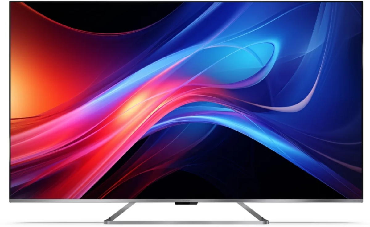 Телевизор Sharp 65GP7265E, 65" QLED Google TV, 4K Ultra HD 3840x2160 Frameless, AQUOSна ниска цена с бърза доставка - BestPC.BG