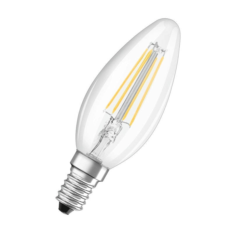 Продукт OSRAM LED438637, 4W, 470lm, 2700K, E14, 40W, 0.5с, 10000hна ниска цена с бърза доставка - BestPC.BG