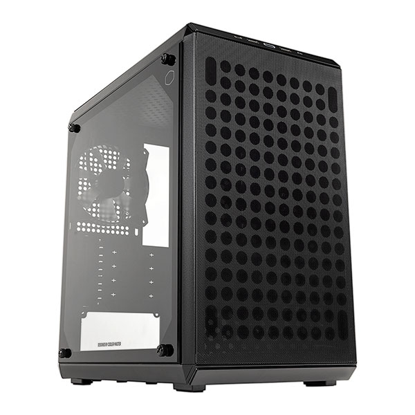 Кутия Case CM MasterBox Q300L V2, Mini Tower, Blackна ниска цена с бърза доставка - BestPC.BG