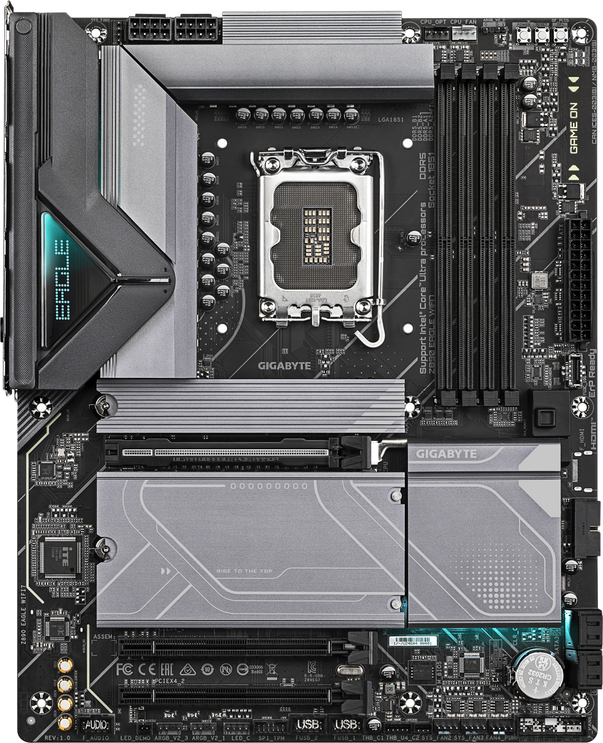 Дънна платка GIGABYTE Z890 EAGLE WIFI 7, LGA 1851на ниска цена с бърза доставка - BestPC.BG