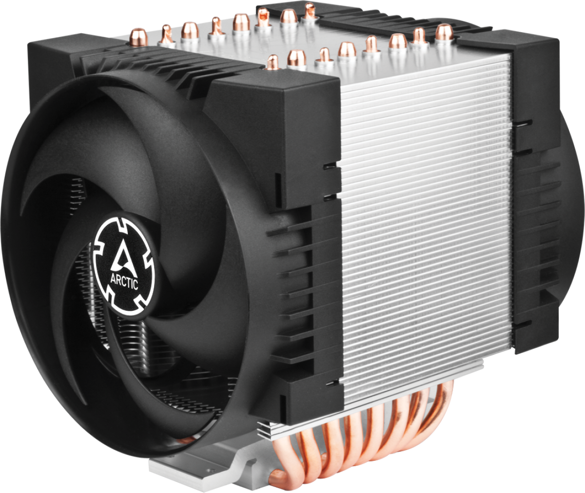 Сървърен компонент Охладител, Arctic Freezer 4U-M, АMD, Intel, 350 W, 2x 120мм, 400-2300 RPM, 4 pin PWMна ниска цена с бърза доставка - BestPC.BG