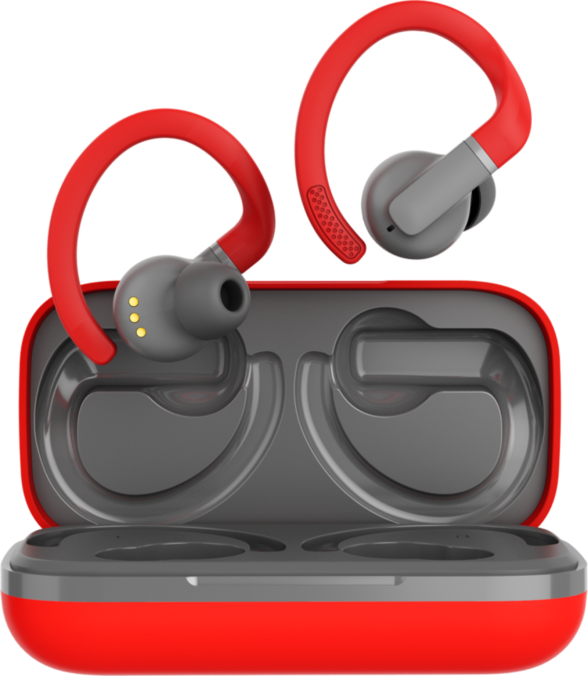 Слушалки CANYON headset OnRun 11 Sport Wireless charge Redна ниска цена с бърза доставка - BestPC.BG