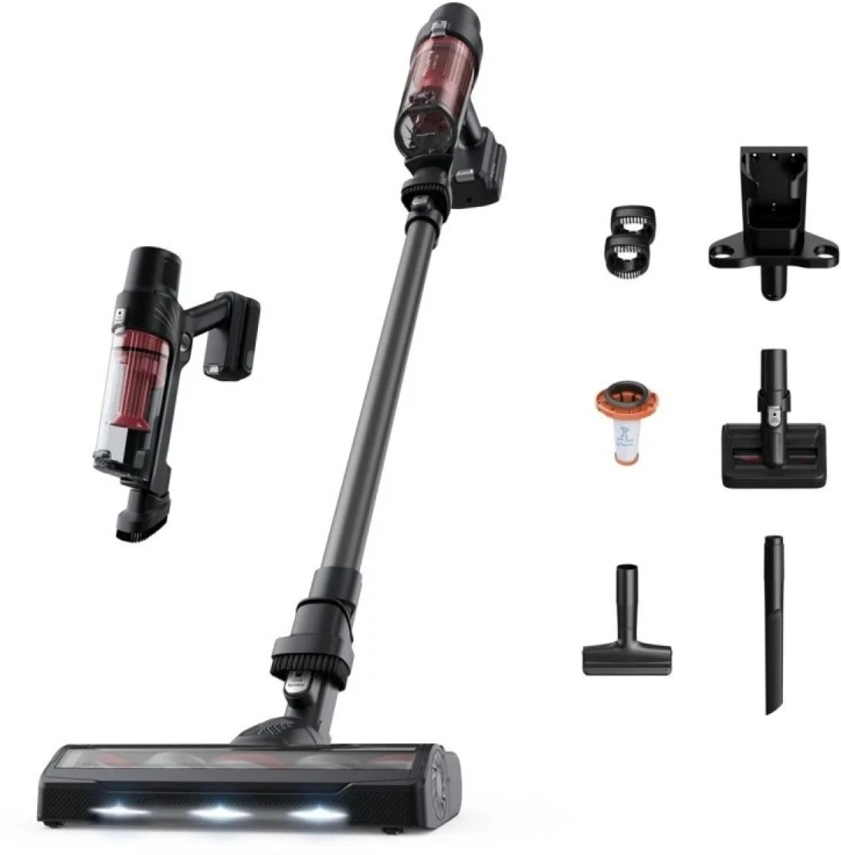 Прахосмукачка Rowenta X-PERT 7.60, Сухо почистване, 140 W, 18 V, HEPA филтър, Черенна ниска цена с бърза доставка - BestPC.BG