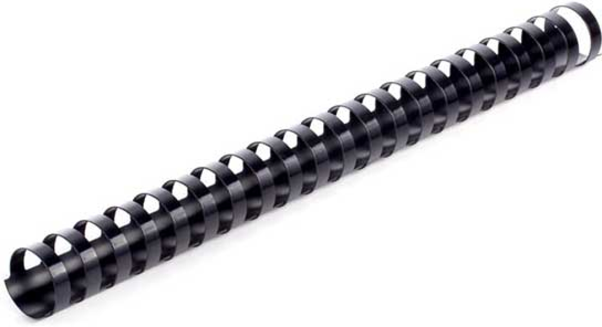 Продукт Спирали за подвързване, 25 mm, черни, 50 брояна ниска цена с бърза доставка - BestPC.BG