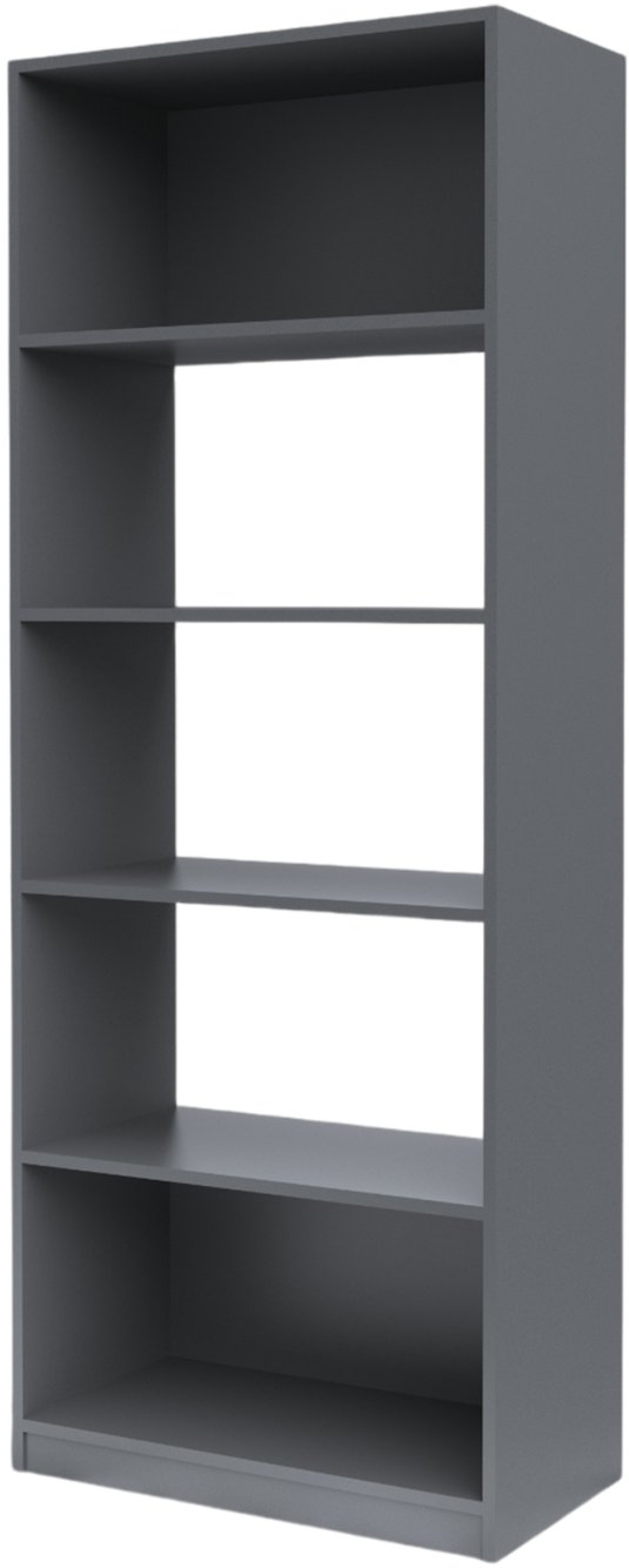 Стелаж RFG Libra 2, с 5 рафта, 766 х 400 х 1993 mm, ПДЧ, графитна ниска цена с бърза доставка - BestPC.BG