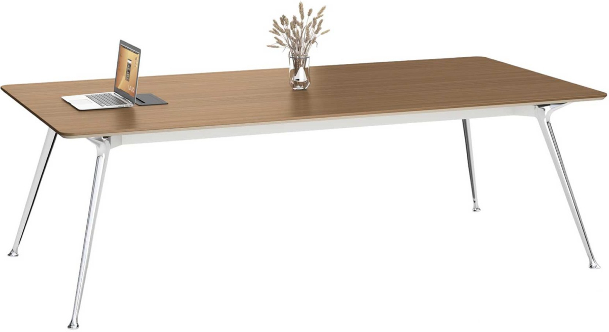 Бюро Работно RFG Заседателна маса Paris, 2400 х 1200 х 750 mm, орех и сивона ниска цена с бърза доставка - BestPC.BG