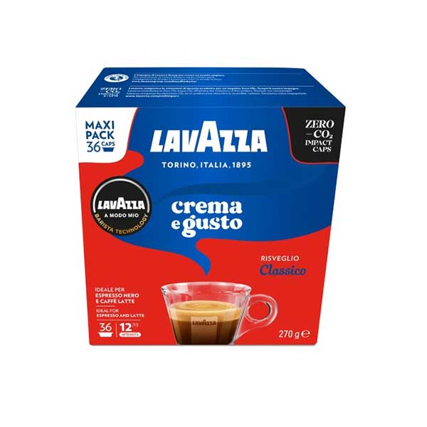Lavazza Кафе капсула A Modo Mio, Crema e Gusto, 36 брояна ниска цена с бърза доставка - BestPC.BG