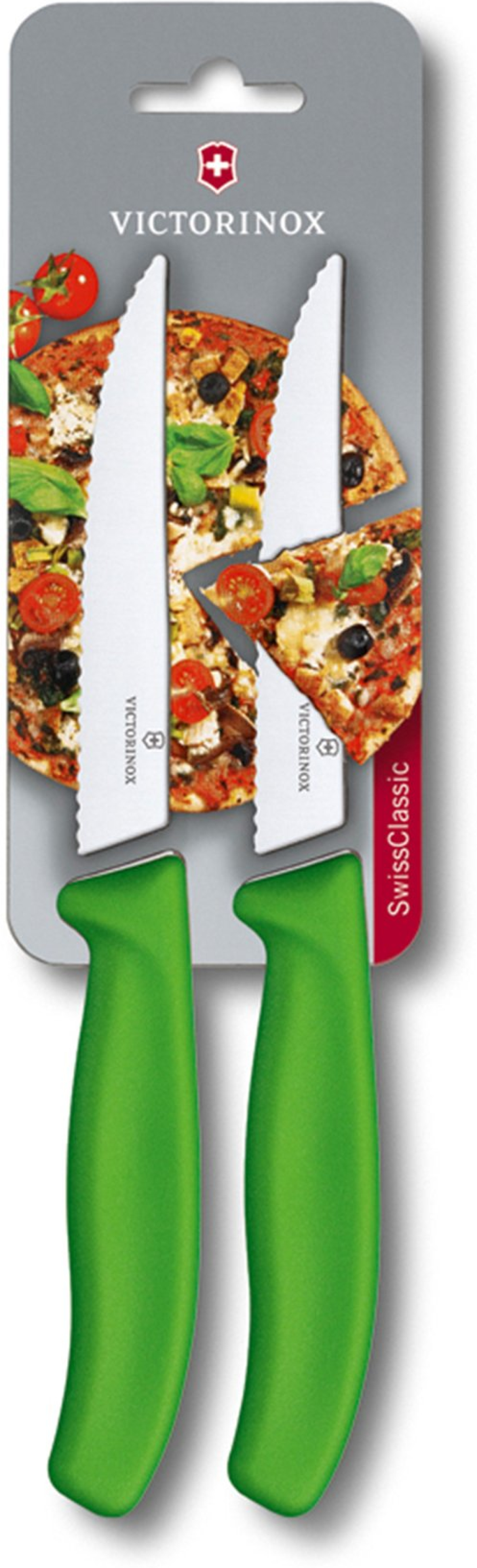 Victorinox Кухненски нож за колбаси и пица, зеленна ниска цена с бърза доставка - BestPC.BG