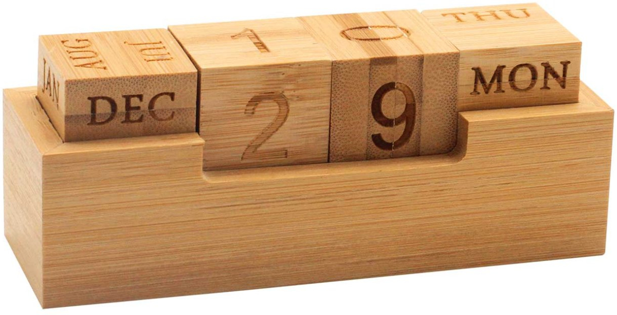 Продукт Forever Вечен календар, бамбук, 13.5 х 4.3 х 5 cmна ниска цена с бърза доставка - BestPC.BG