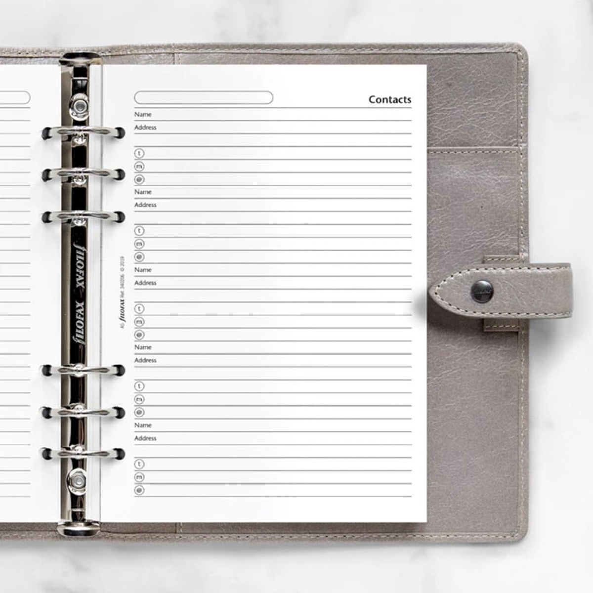 Filofax Пълнител за органайзер, A5, за имена, адреси и телефонина ниска цена с бърза доставка - BestPC.BG