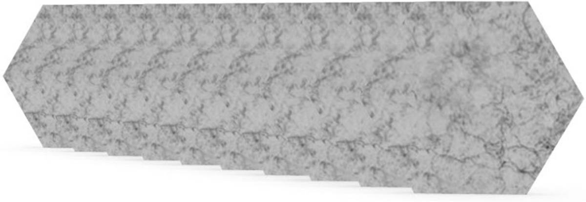 Продукт Акустично пано Narbutas Pet, шестоъгълник, 173 х 200 х 9 mm, PET филц, 10 броя, светлосивона ниска цена с бърза доставка - BestPC.BG