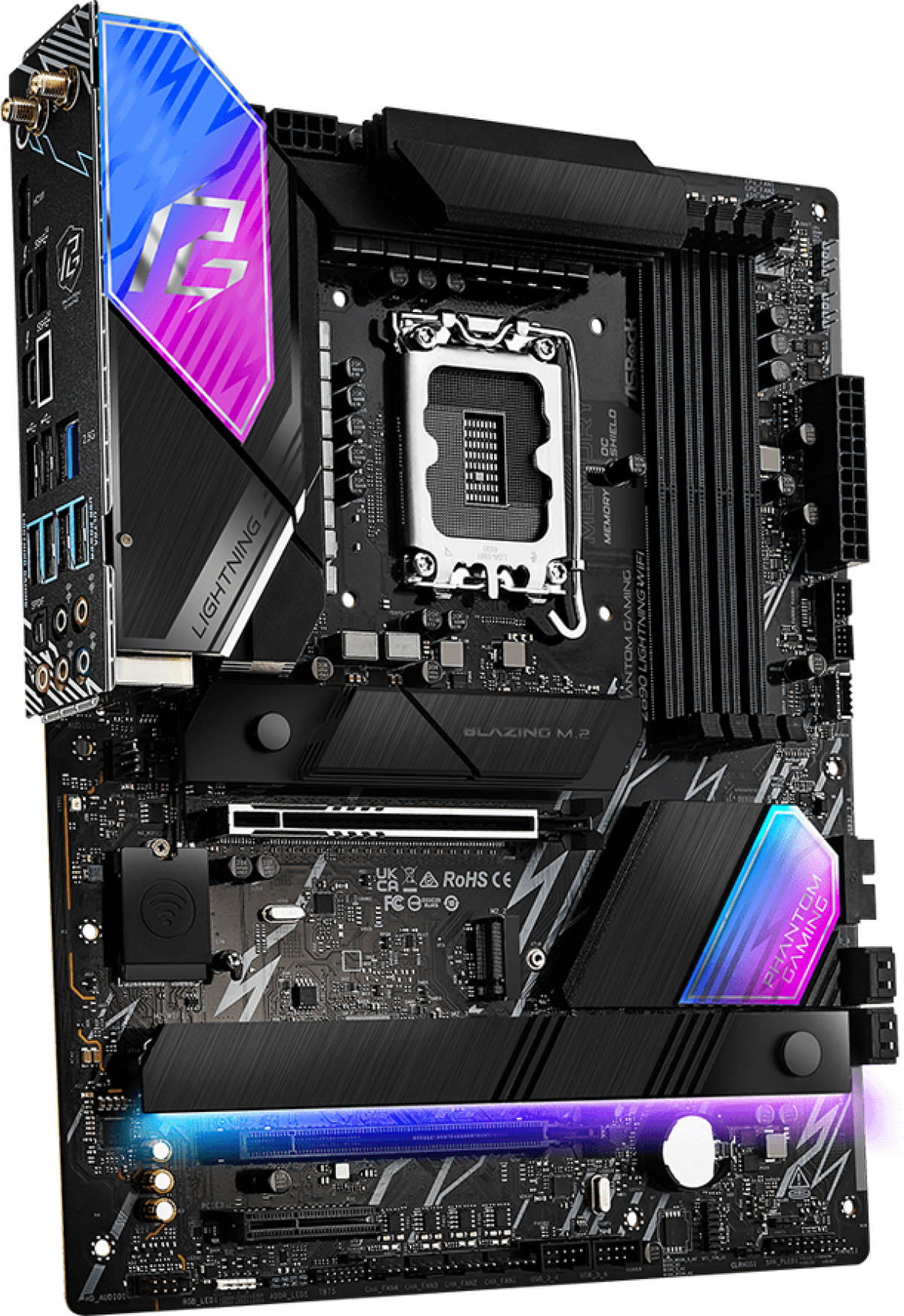 Дънна платка ASROCK Z890 Lightning WiFi ATX LGA1851 DDR5на ниска цена с бърза доставка - BestPC.BG