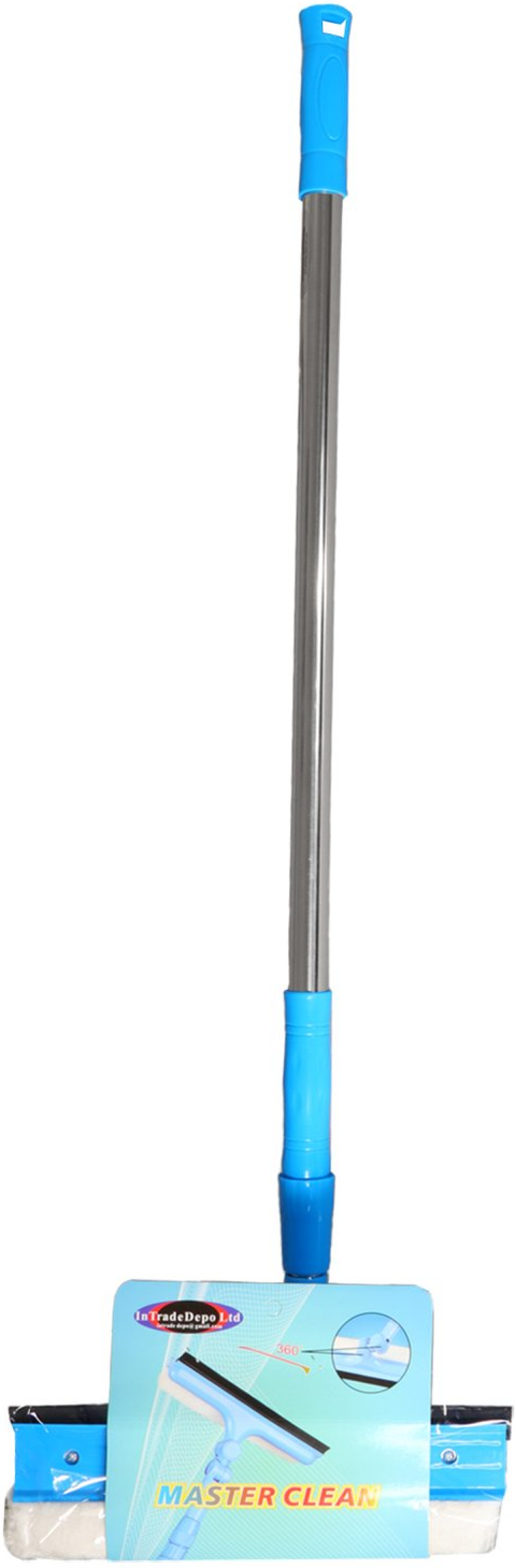 Почистващ продукт Стъклочистачка, с чупещо рамо и телескопична дръжка, 25 cmна ниска цена с бърза доставка - BestPC.BG