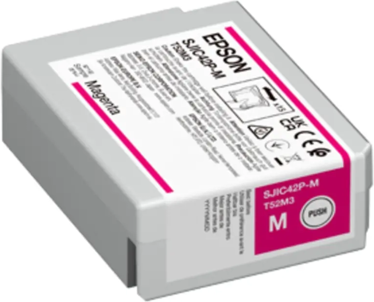 Принадлежност за плотер Epson SJIC42P-M Ink cartridge for ColorWorks C4000e ( Magenta)на ниска цена с бърза доставка - BestPC.BG