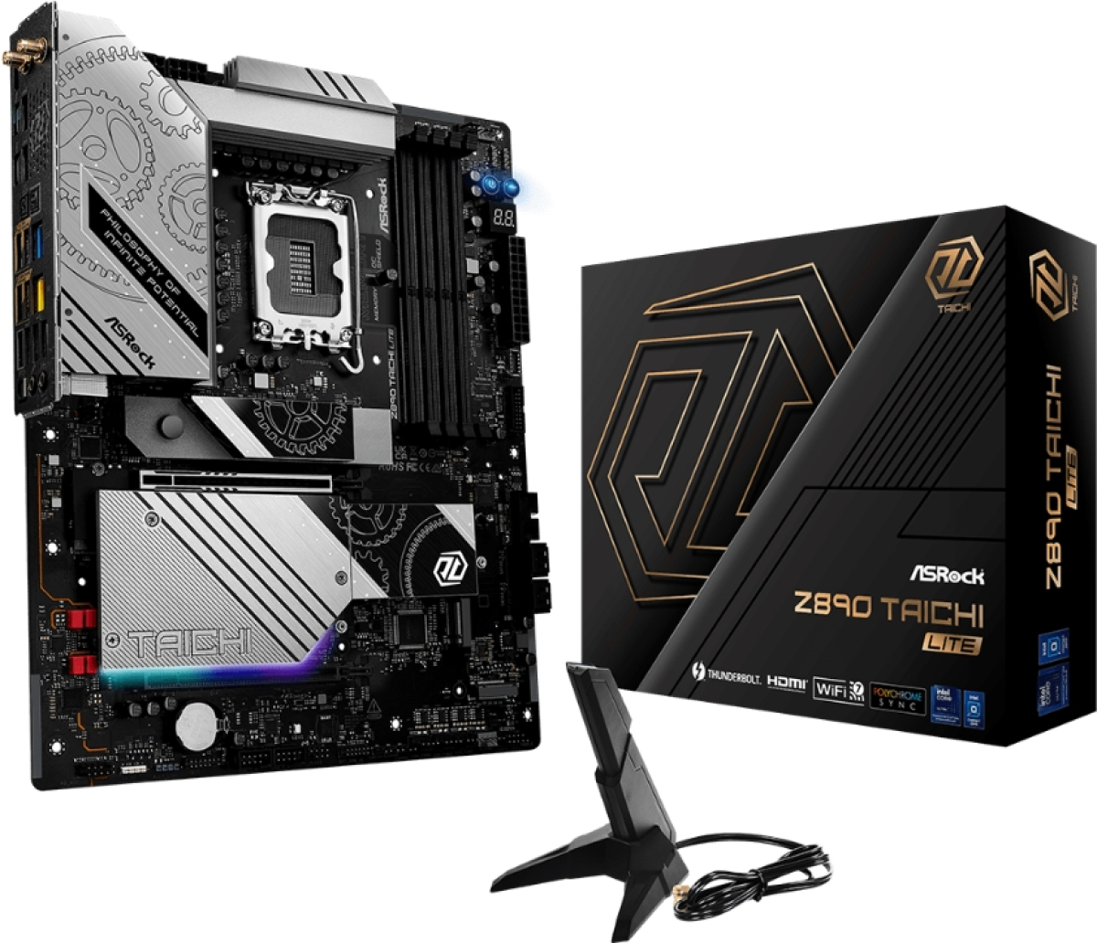 Дънна платка Asrock Z890 Taichi Liteна ниска цена с бърза доставка - BestPC.BG