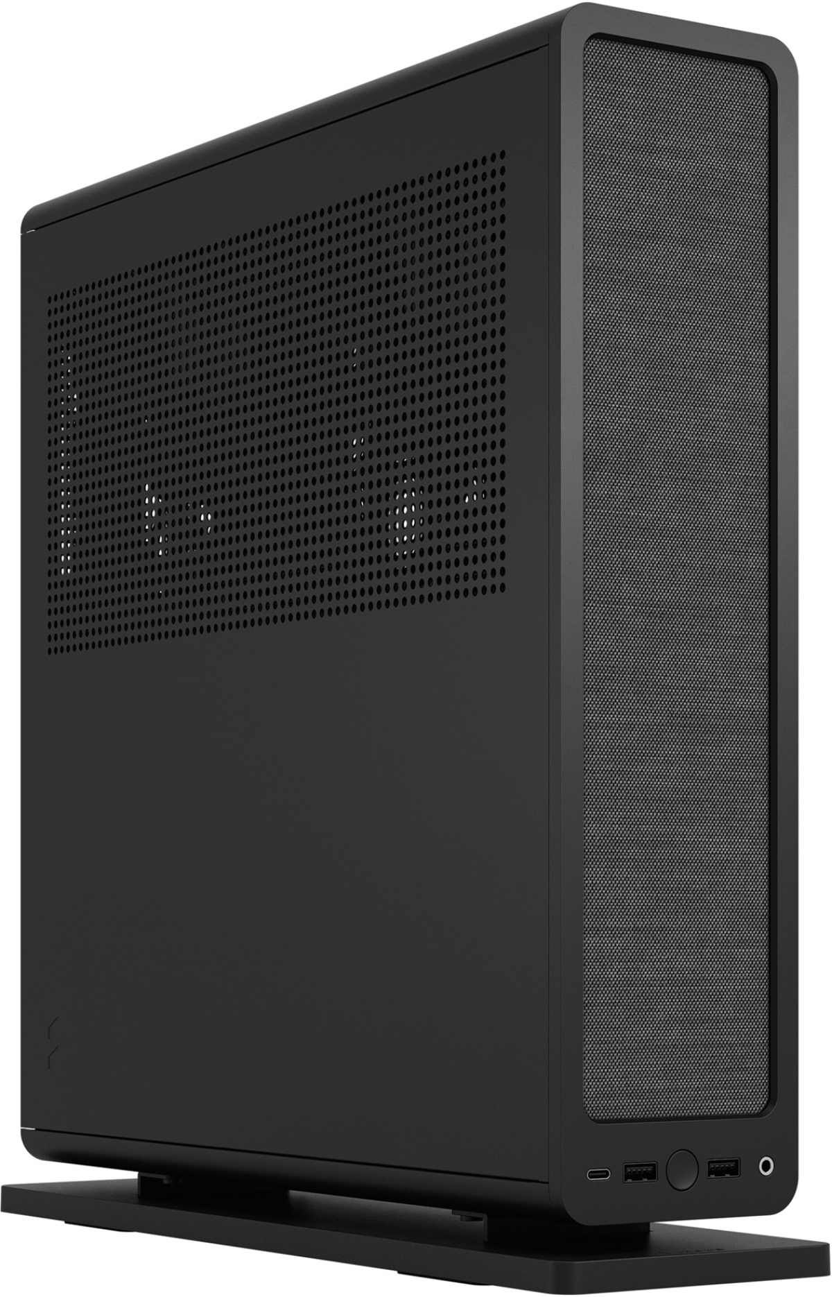 Кутия Fractal Design Ridge, SFX Small Tower, Mini ITX, USB 3.0, USB Type C, Черенна ниска цена с бърза доставка - BestPC.BG