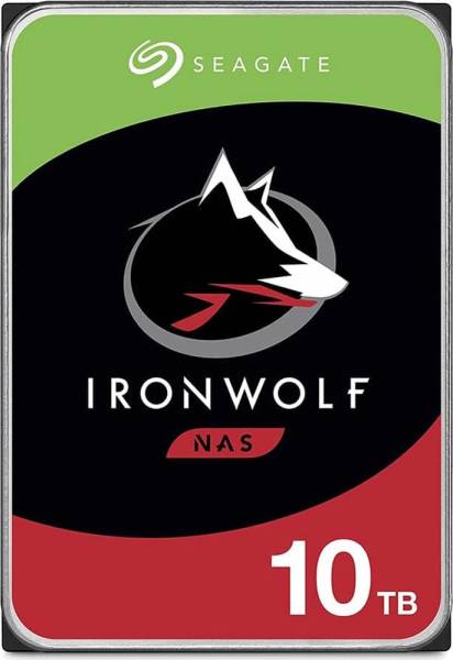 HDD вътрешен Seagate Ironwolf NAS - 10 TB, SATA 6Gb/s., 3.5", 7200rpm, 256 MB кешна ниска цена с бърза доставка - BestPC.BG