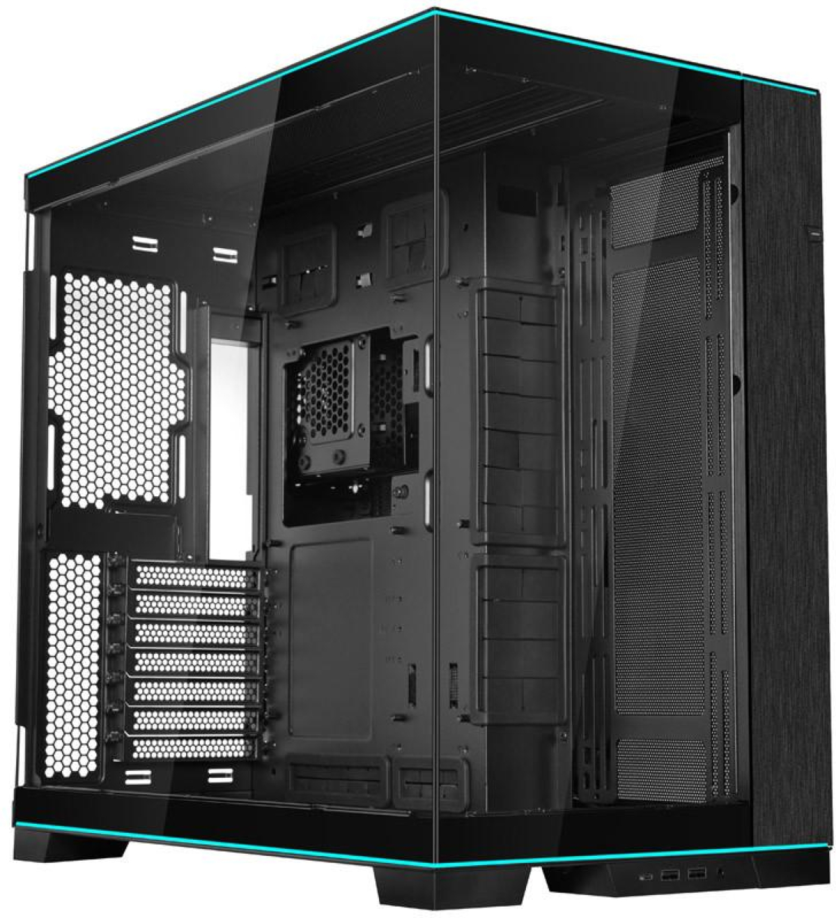 Кутия Lian Li PC-O11 Dynamic EVO RGB Mid-Tower, TG, Чернана ниска цена с бърза доставка - BestPC.BG