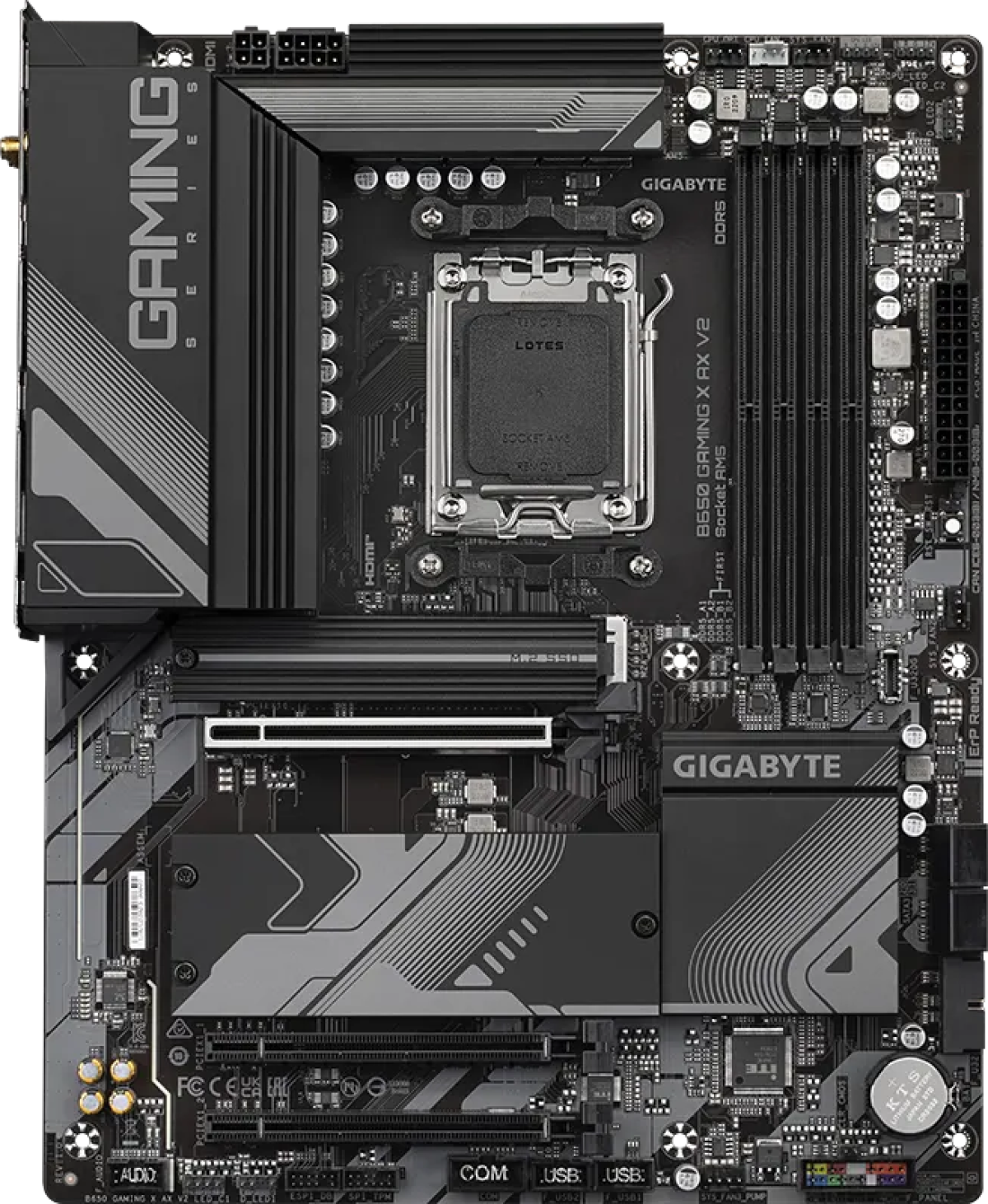 Дънна платка GIGABYTE B650 GAMING X AX V2, AMD B650, 4x DDR5 слота, 256 GB, ATXна ниска цена с бърза доставка - BestPC.BG