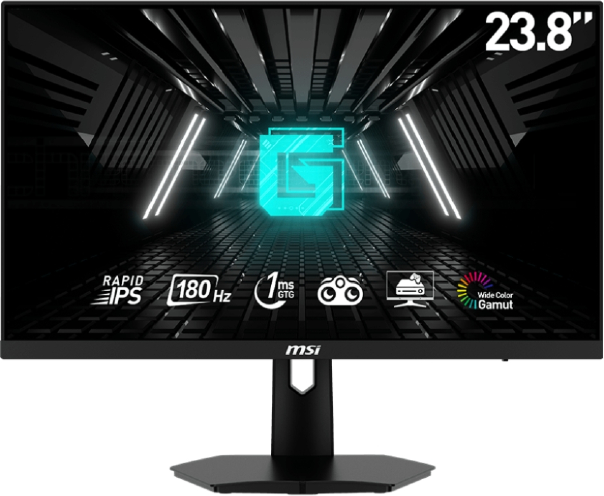 Монитор MSI G244F E2, 23.8", 1ms, 180Hz, Rapid IPS, 1920x1080, FLAT, Adaptive-Sync, Anti-glareна ниска цена с бърза доставка - BestPC.BG