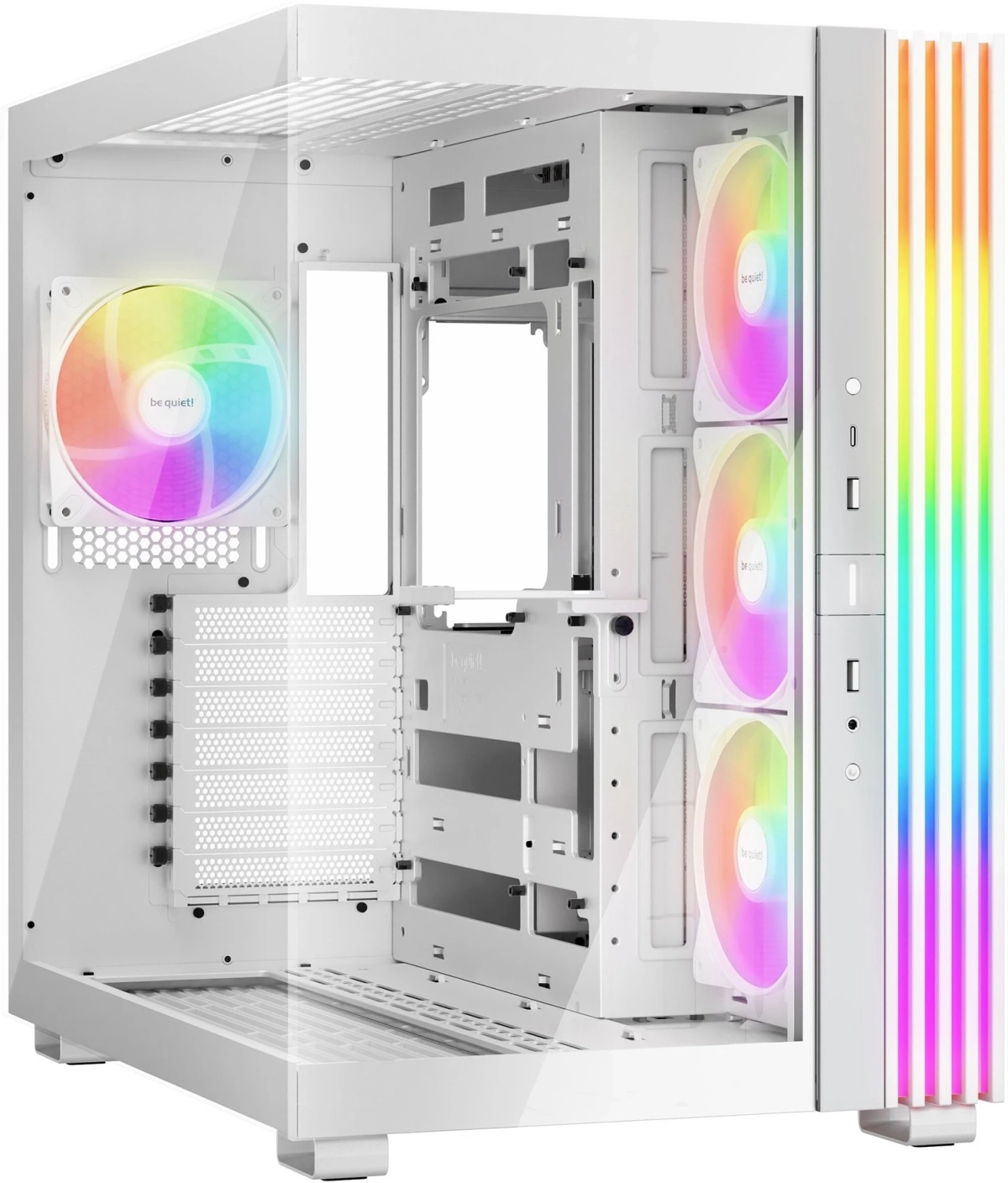 be quiet! кутия Case ATX - LIGHT BASE 600 LX Whiteна ниска цена с бърза доставка - BestPC.BG