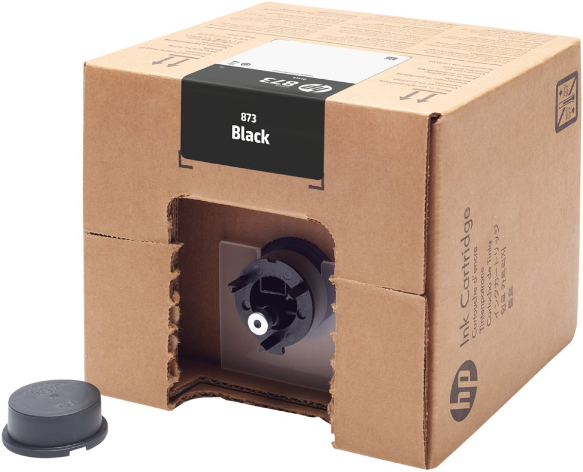 Касета с мастило HP 873 3-liter Black Latex Ink Cartridgeна ниска цена с бърза доставка - BestPC.BG