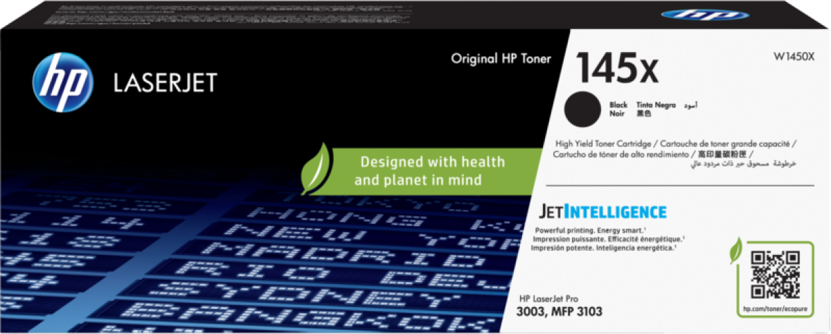 Тонер за лазерен принтер HP 145X High Yield Black Original LaserJet Toner Cartridgeна ниска цена с бърза доставка - BestPC.BG