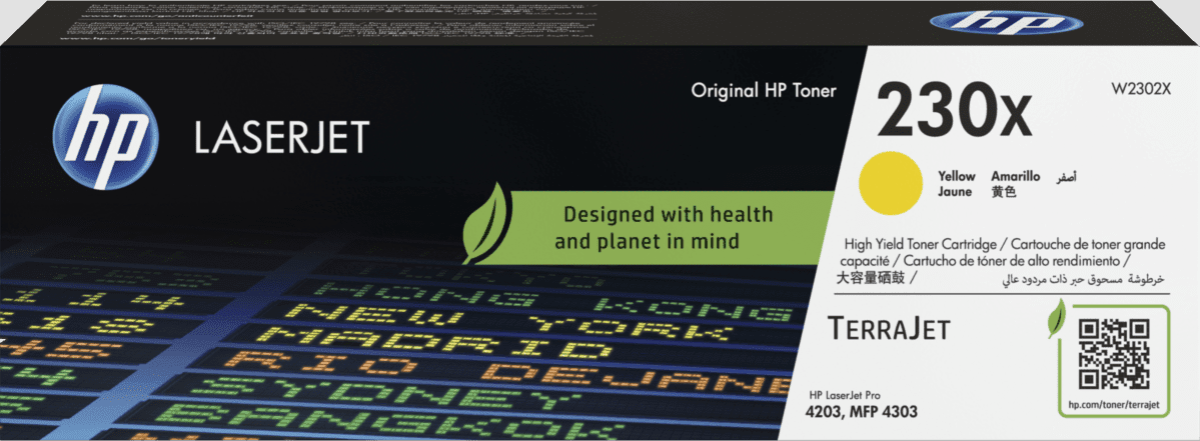 Тонер за лазерен принтер HP 230X Yellow Original LaserJet Toner Cartridgeна ниска цена с бърза доставка - BestPC.BG