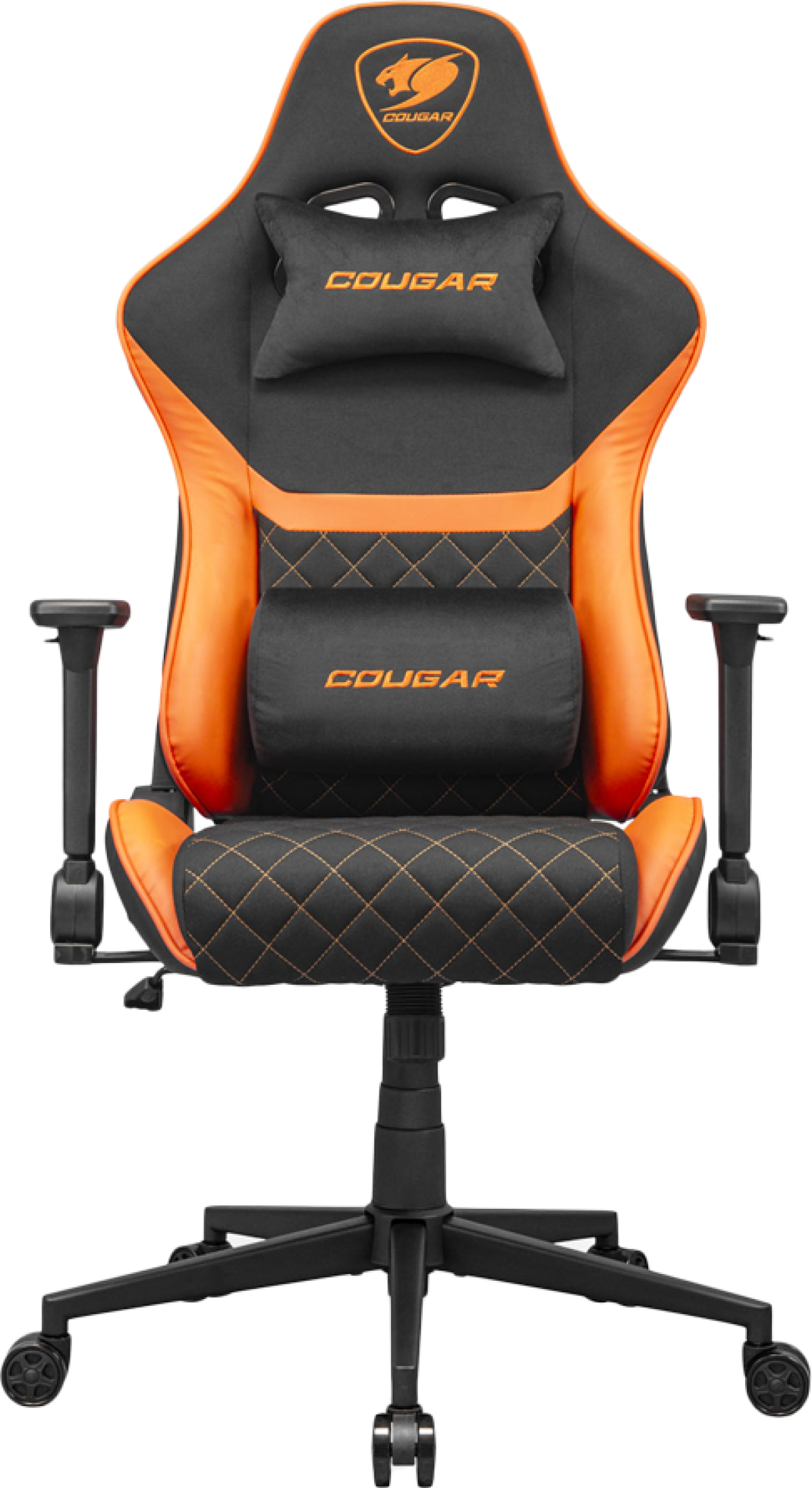 Геймърски стол COUGAR Armor One V2 F, дишаща PVC кожа, класически дизайн с висока облегалкана ниска цена с бърза доставка - BestPC.BG