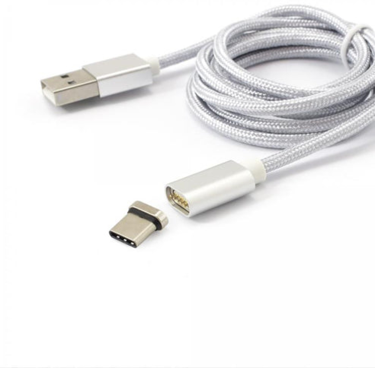 SBOX MAGNETIC-TYPEC :: Кабел, магнитен, USB-A 2.0 към USB-C, 480 Mbps, 1 м.на ниска цена с бърза доставка - BestPC.BG