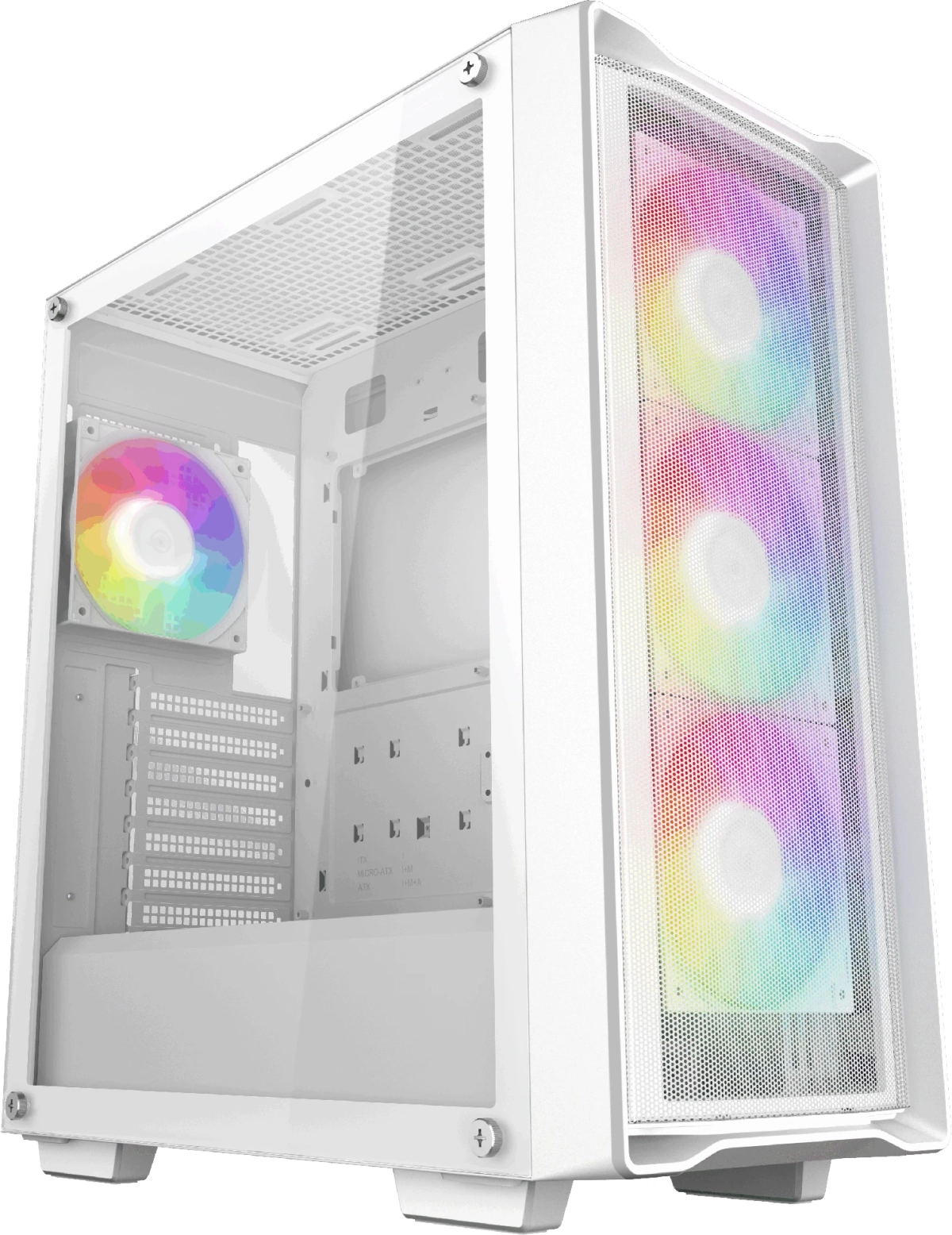 DeepCool кутия Case ATX - CC560 MESH White v2на ниска цена с бърза доставка - BestPC.BG