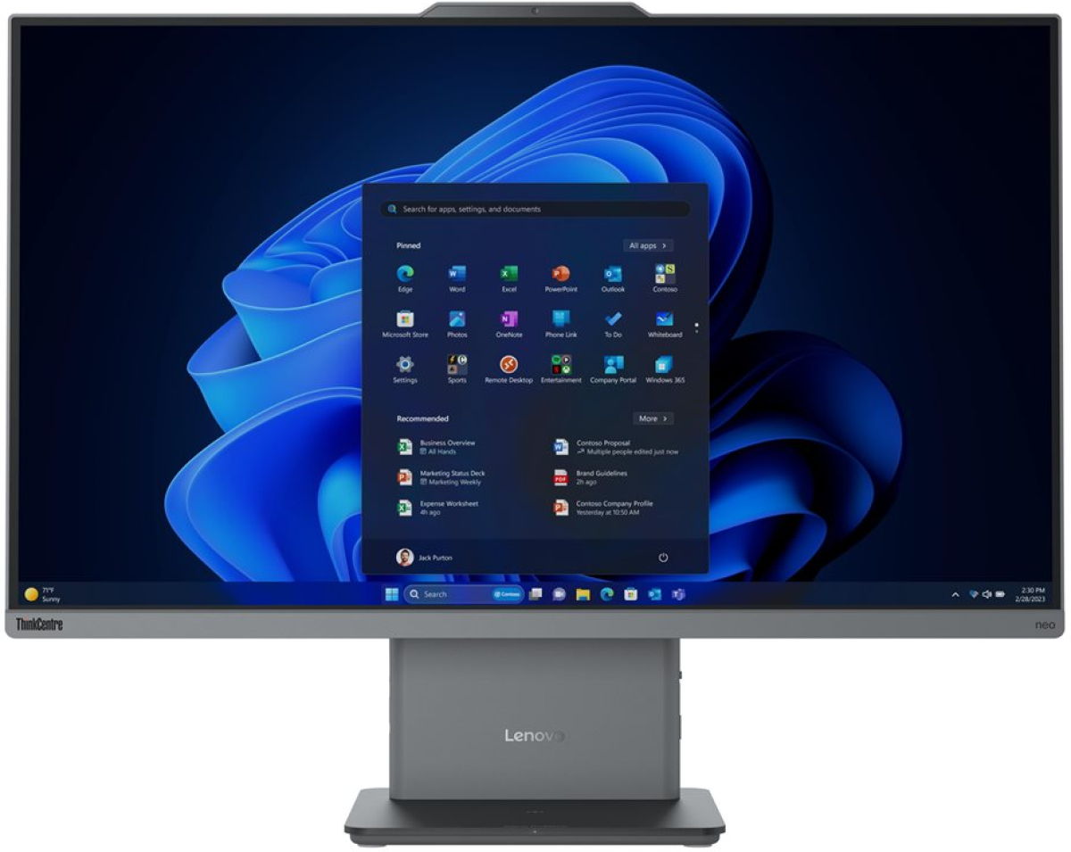 Компютър All-In-One LENOVO ThinkCentre AIO neo 50a Intel Core i5-13420H 27inch FHD 16Gb 512GB SSD DOS 3Yна ниска цена с бърза доставка - BestPC.BG