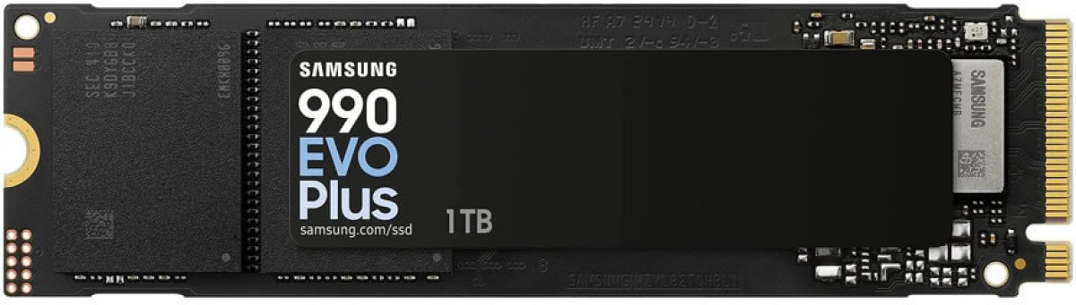 SSD Samsung 990 EVO Plus, 1 TB, M.2 2280, 1x PCI Express 5.0 x2, NVMe 2.0, 6300-7150 MB/s, 256-bit AESна ниска цена с бърза доставка - BestPC.BG