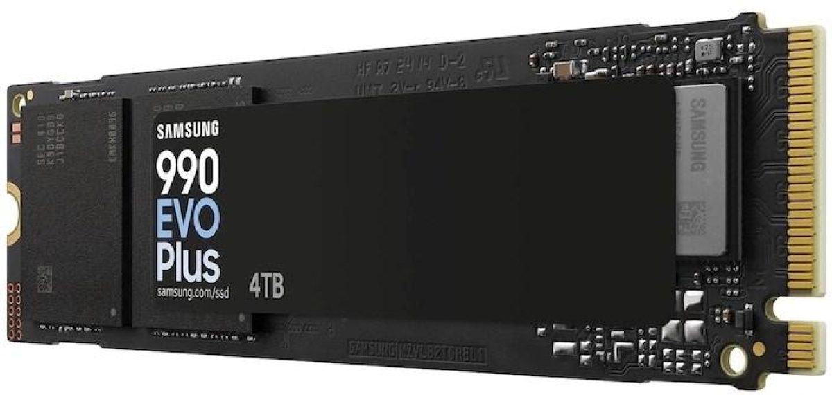 SSD SSD SAMSUNG 990 EVO Plus, 4TB, M.2 Type 2280, MZ-V9S4T0BWна ниска цена с бърза доставка - BestPC.BG